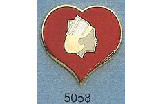 Heart With Nurse Pin