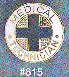 Medical Technician Emblem Pin