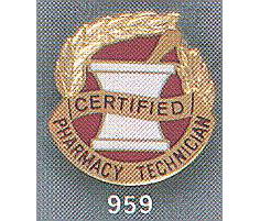 Certified Pharmacy Technician Pin