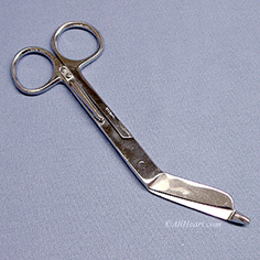 allheart 5 1/2 Lister Stainless Steel Bandage With Clip Scissors