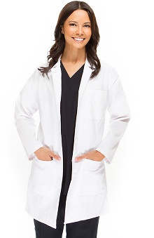 bulk: allheart Women's Embroidered Mid Lab Coat