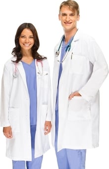 bulk: allheart Unisex  41" Lab Coat
