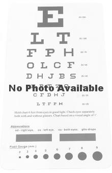 bulk: allheart Snellen Pocket Eye Chart