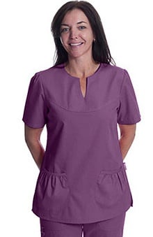 Scrubs: Scrub Works Women's Chelsea Baby Doll Solid Top