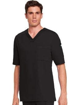 sale: Grey's Anatomy Men's 3-Pocket V-Neck Solid Scrub Top