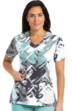 cheap print scrub tops