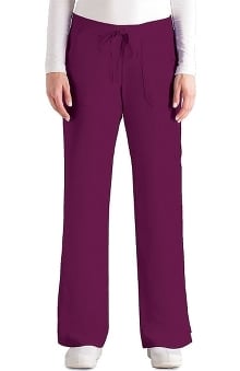 XXS: Grey's Anatomy Women's 4-Pocket Elastic Back Solid Scrub Pants