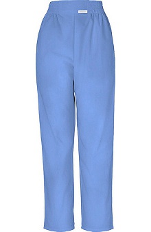 petite: Cherokee Women's Boxer Pull-On Elastic Waist Scrub Pants