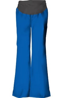 SML: Cherokee Flexibles Women's Maternity Flare Leg Solid Scrub Pants