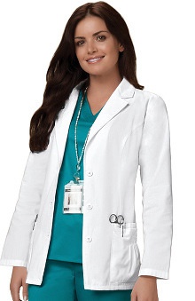 labcoats: Cherokee Uniforms Women's Notched Collar Lab Coat