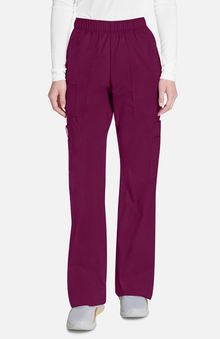 SML: Cherokee Workwear Women's Stretch Elastic Waist Scrub Pant