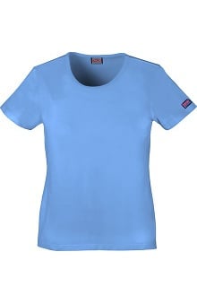 MED: Cherokee Workwear Women's Round Neck T-Shirt