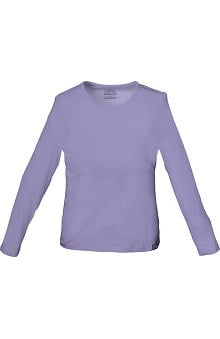 MED: Cherokee Workwear Women's Long Sleeve Stretch T-Shirt