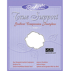 Cherokee Women's True Support Gradient Compression Pantyhose