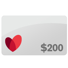 allheart $200 Gift Certificate