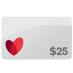 allheart $25 Gift Certificate