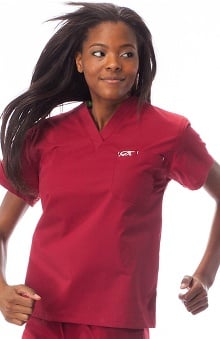 iguanamed: IguanaMed MedFlex II Unisex 1-Pocket Solid Scrub Top