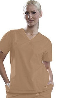 iguanamed: IguanaMed Women's Med Flex III V-Neck Solid Scrub Top