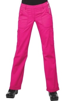 petite: Koi Women's Sara Flat Front Flared Scrub Pants