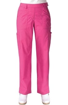 petite: Koi Women's Sara Flat Front Flared Scrub Pants
