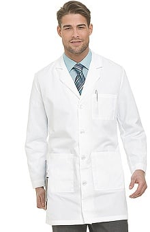 tall: Landau Men's 5-Pocket Twill Lab Coat