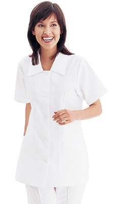 Landau Women's Student Tunic Solid Scrub Top