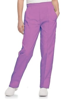 clearance750: Landau Women's Classic Fit Elastic Waist Scrub Pants