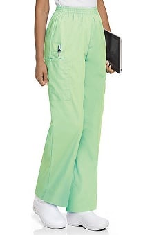 petite: ScrubZone Women's Cargo Scrub Pant