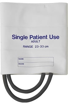 clearance: Mabis Two-Tube Single-Patient Use Blood Pressure Cuffs (Box Of 5)
