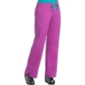 XXS: Med Couture Women's Drawstring Solid Scrub Pant