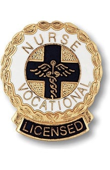 accessories: Prestige Medical Emblem Pin Licensed Vocational Nurse
