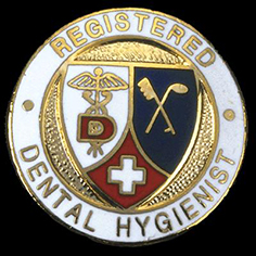 Prestige Medical Dental Hygienist, Registered Pin