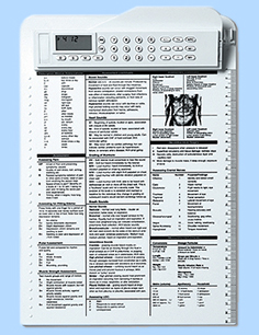 Prestige Medical Nurses Calculator Clipboard 2-Sided Multi-Feature