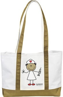 accessories: Prestige Medical Large Canvas Tote Bag