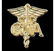 Prestige Medical CNA - Certified Nursing Assistant On Caduceus Tac Pin