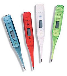 Prestige Medical Color Digital Fahrenheit / Celsius Thermometer In Assorted Colors