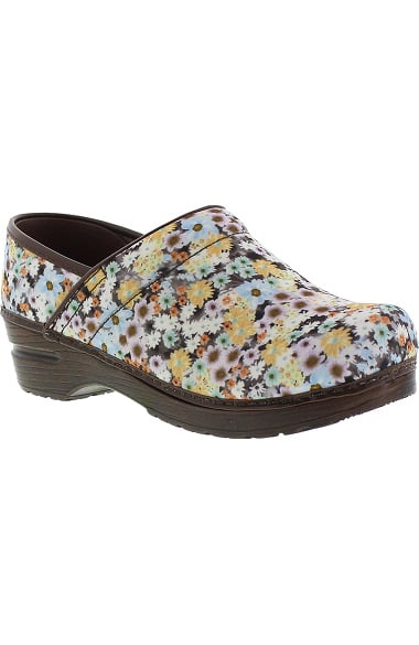 sanita fabric clogs