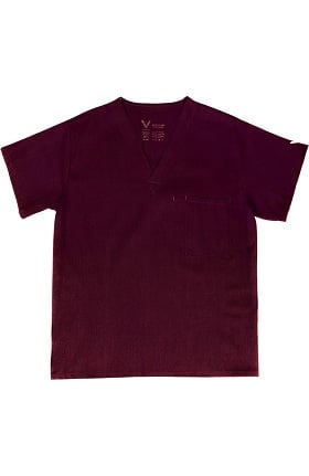 Vestex® Signature Stretch Unisex V-Neck Solid Scrub Top