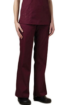 clearance750: White Swan Women's Embroidered Scrub Pants