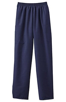 petite: White Swan Unisex 5 Pocket Scrub Pants