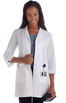 XXS: META Fundamentals Labwear Women's 3/4 Sleeve Lab Coat