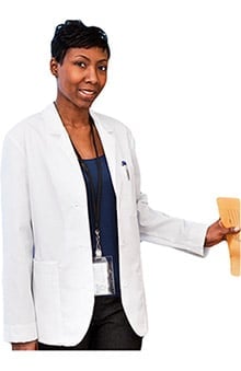 tall: META Labwear Women's Consultation 28" Lab Coat