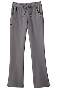 petite: Jockey Scrubs Women's Rib Trim Combo Comfort Tri Blend Scrub Pants