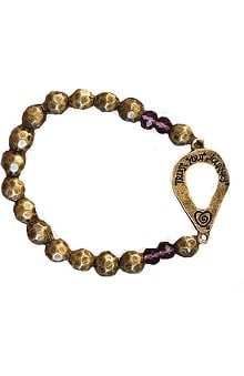 accessories: Trust Your Journey Women's Heartdrop Bracelet