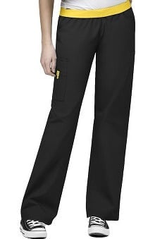 petite: WonderWink Women's Origins Quebec Lady Fit 8-Pocket Scrub Pants