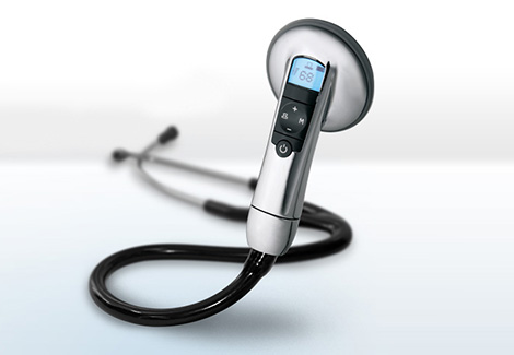 3M Littmann electronic stethoscope in black