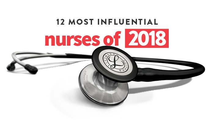 12 Most Influential Nurses of 2018