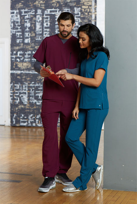 Stylish Scrubs to Classic Lab Coats