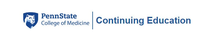 PennState College of Medicine Continuing Education logo