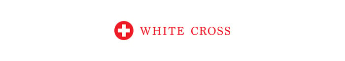 White Cross scrubs brand logo